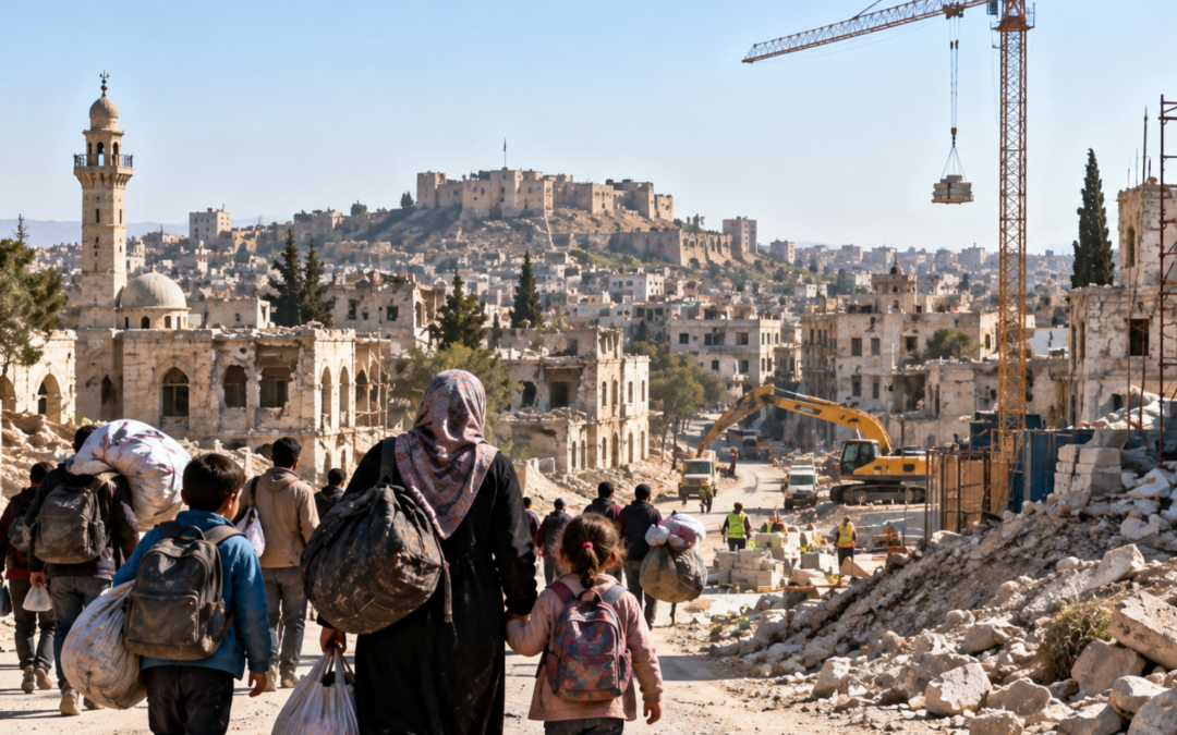 Déclaration sur la reconstruction de la Syrie et la protection des droits des populations déplacées